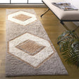 Safavieh Vermont 2'-3" x 8'-0" Rug in Ivory / Brown