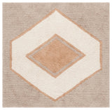 Safavieh Vermont 6'-0" x 6'-0" Rug in Ivory / Brown