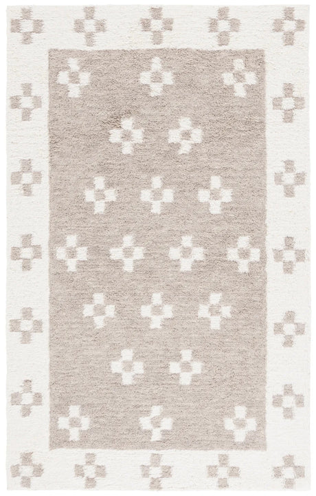 Safavieh Vermont 4'-0" x 6'-0" Rug in Beige / Ivory