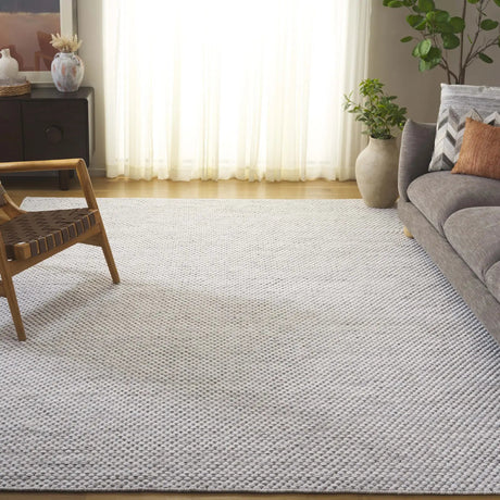 Safavieh Vermont 6'-0" x 9'-0" Rug in Light Grey / Ivory