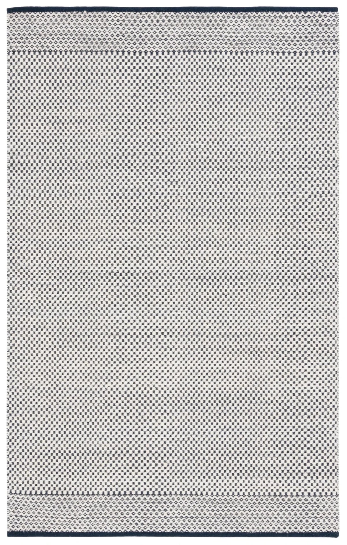 Safavieh Vermont 4'-0" x 6'-0" Rug in Navy / Ivory