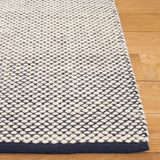 Safavieh Vermont 4'-0" x 6'-0" Rug in Navy / Ivory