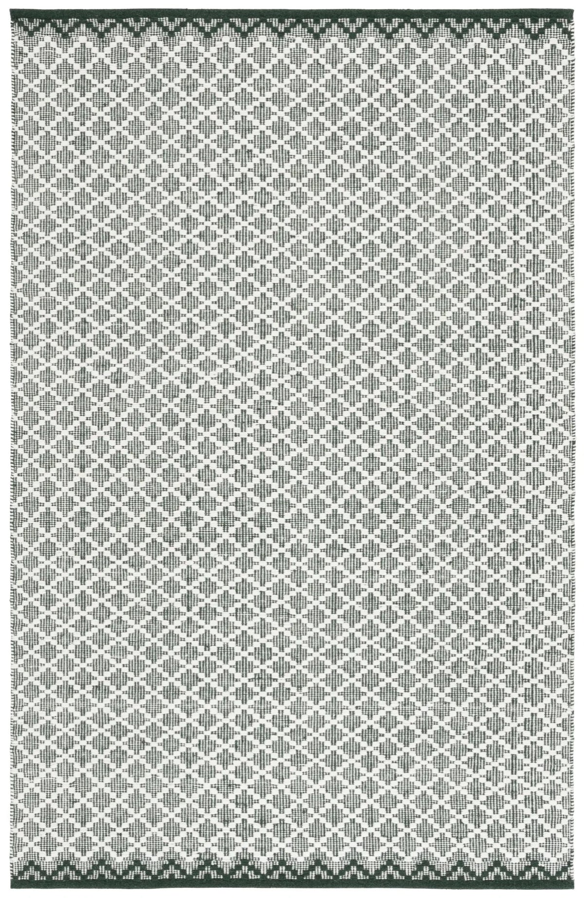 Safavieh Vermont 4'-0" x 6'-0" Rug in Green / Ivory