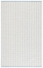 Safavieh Vermont 4'-0" x 6'-0" Rug in Turquoise / Ivory