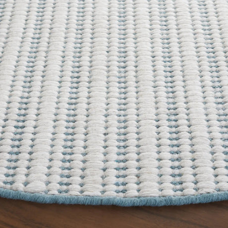Safavieh Vermont 6'-0" x 6'-0" Rug in Turquoise / Ivory