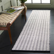 Safavieh Vermont 2'-3" x 8'-0" Rug in Black / Ivory