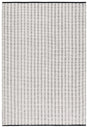 Safavieh Vermont 4'-0" x 6'-0" Rug in Black / Ivory