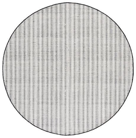 Safavieh Vermont 6'-0" x 6'-0" Rug in Black / Ivory