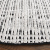 Safavieh Vermont 6'-0" x 6'-0" Rug in Black / Ivory