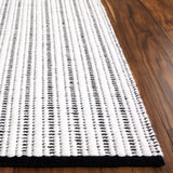 Safavieh Vermont 4'-0" x 6'-0" Rug in Black / Ivory