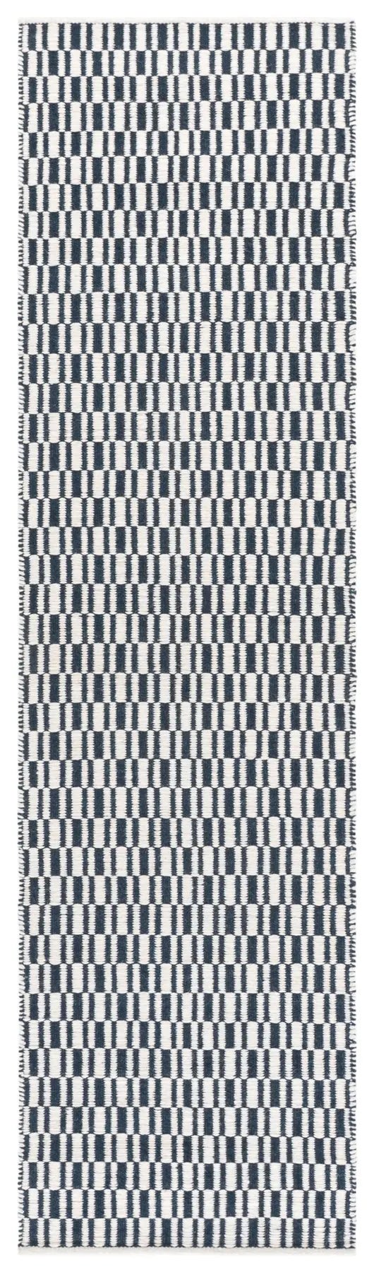 Safavieh Vermont 2'-3" x 9'-0" Rug in Navy / Ivory