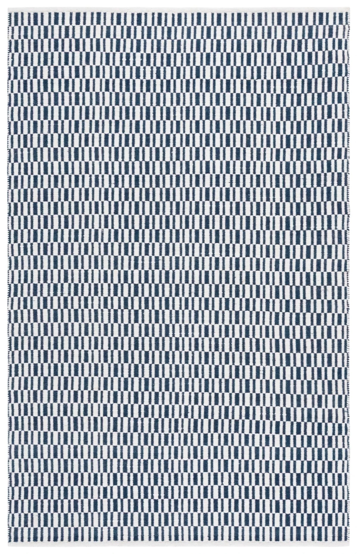 Safavieh Vermont 4'-0" x 6'-0" Rug in Navy / Ivory