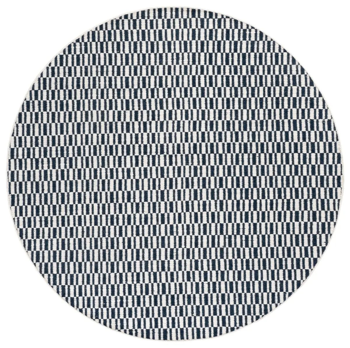 Safavieh Vermont 6'-0" x 6'-0" Rug in Navy / Ivory