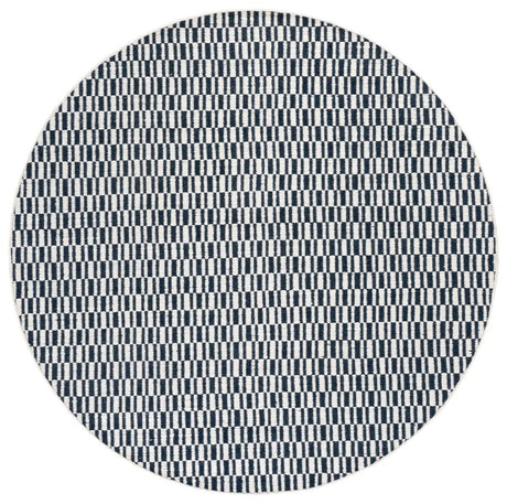 Safavieh Vermont 6'-0" x 6'-0" Rug in Navy / Ivory