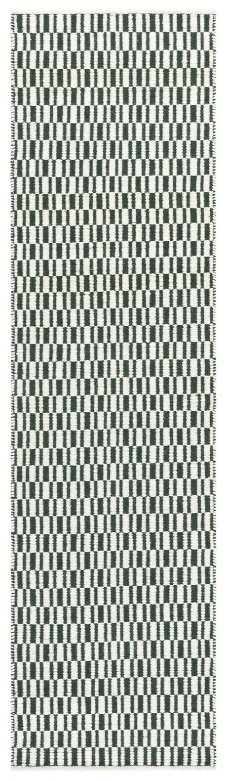 Safavieh Vermont 2'-3" x 9'-0" Rug in Dark Green / Ivory