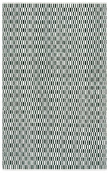 Safavieh Vermont 4'-0" x 6'-0" Rug in Dark Green / Ivory