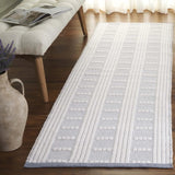 Safavieh Vermont 2'-3" x 8'-0" Rug in Light Blue / Ivory