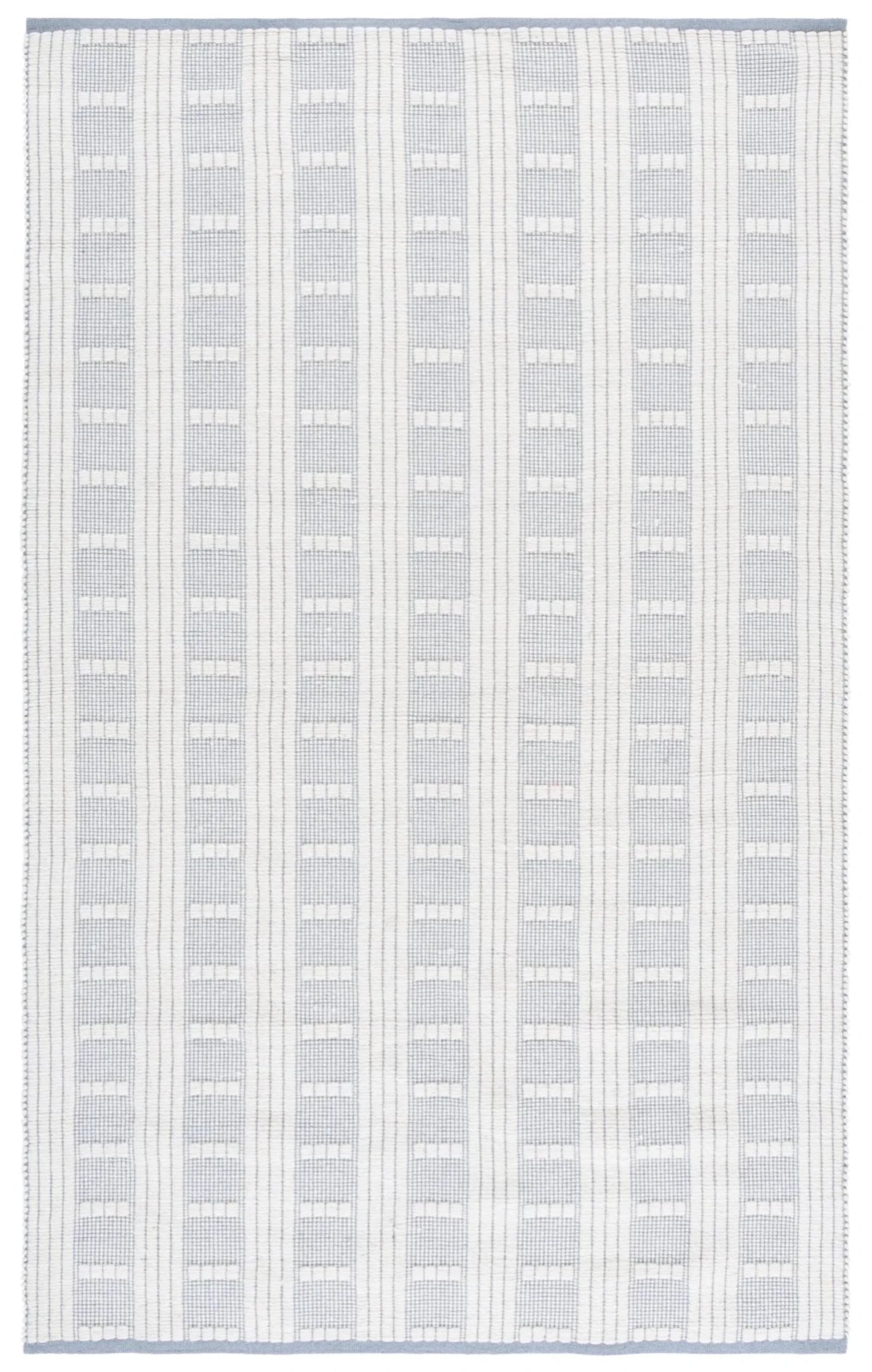 Safavieh Vermont 4'-0" x 6'-0" Rug in Light Blue / Ivory