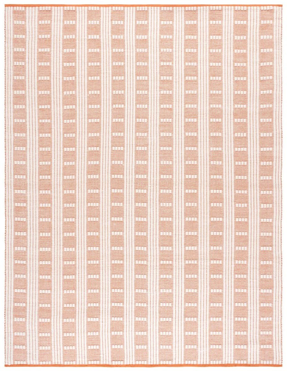 Safavieh Vermont 8'-0" x 10'-0" Rug in Orange / Ivory