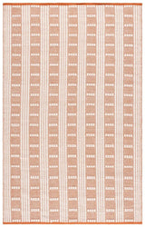 Safavieh Vermont 5'-0" x 8'-0" Rug in Orange / Ivory