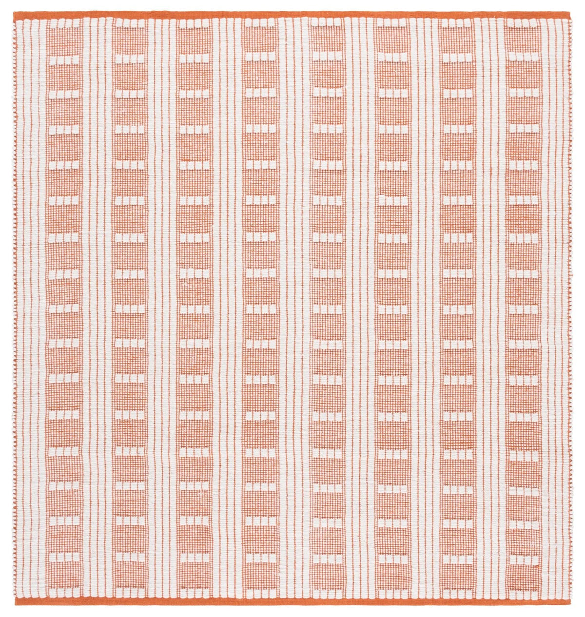 Safavieh Vermont 6'-0" x 6'-0" Rug in Orange / Ivory