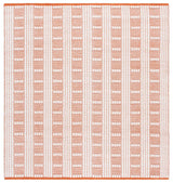 Safavieh Vermont 6'-0" x 6'-0" Rug in Orange / Ivory