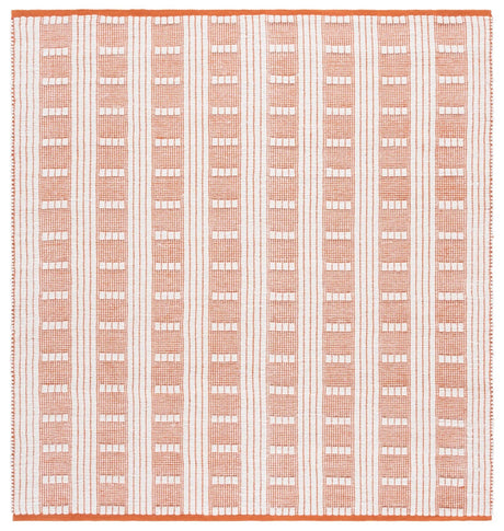 Safavieh Vermont 6'-0" x 6'-0" Rug in Orange / Ivory