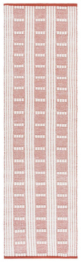 Safavieh Vermont 2'-3" x 8'-0" Rug in Rust / Ivory