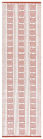 Safavieh Vermont 2'-3" x 8'-0" Rug in Rust / Ivory