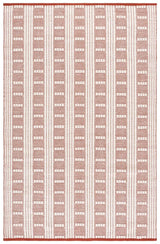 Safavieh Vermont 5'-0" x 8'-0" Rug in Rust / Ivory