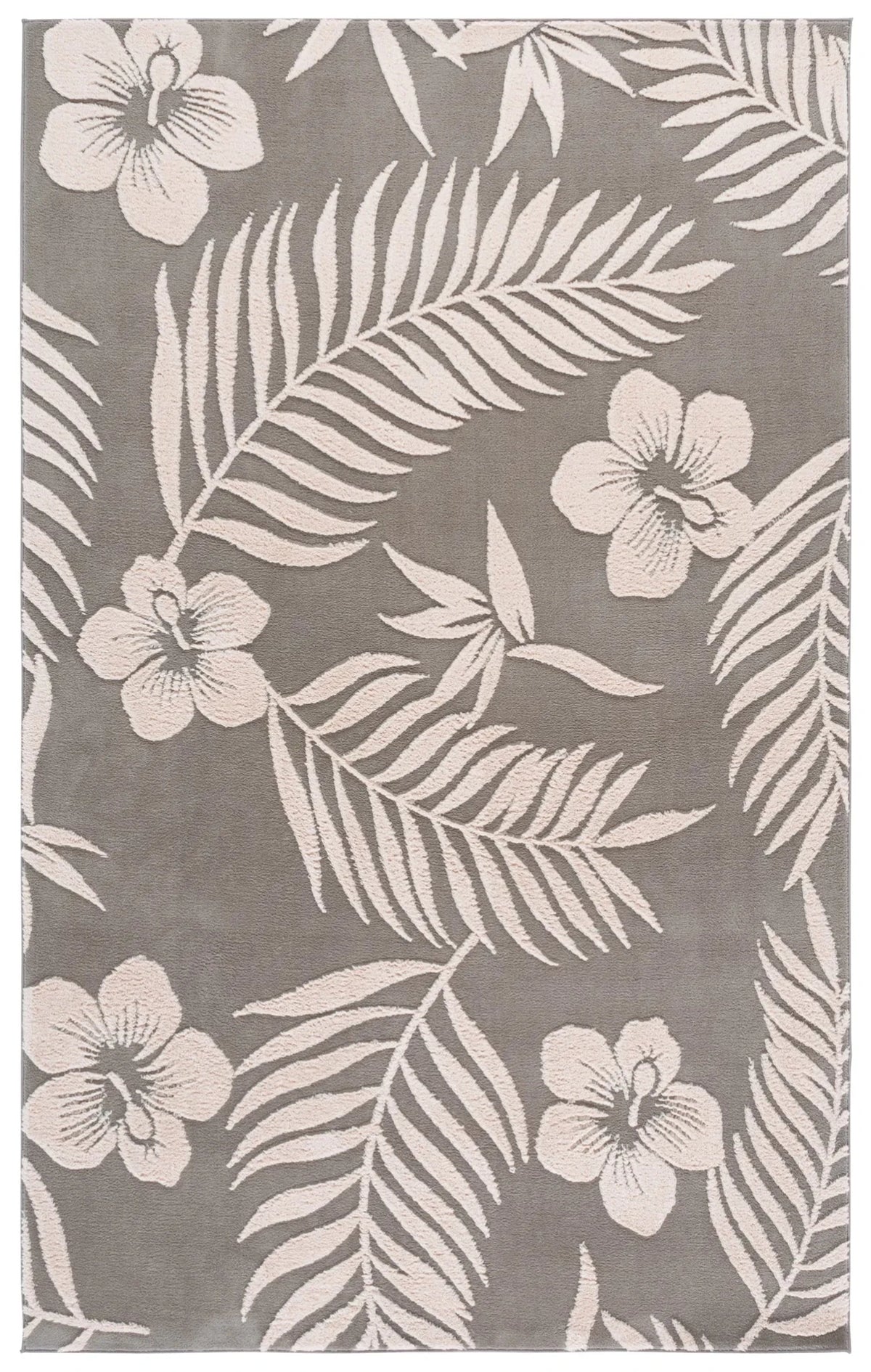Safavieh Versailles 4'-0" x 6'-0" Rug in Grey / Beige