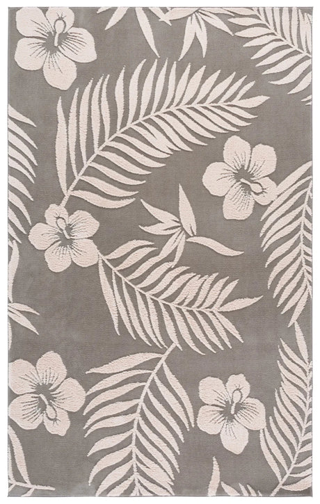 Safavieh Versailles 4'-0" x 6'-0" Rug in Grey / Beige