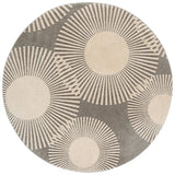 Safavieh Versailles 6'-0" x 6'-0" Rug in Grey / Beige