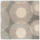Safavieh Versailles 6'-0" x 6'-0" Rug in Grey / Beige