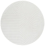 Safavieh Versailles 6'-0" x 6'-0" Rug in Ivory