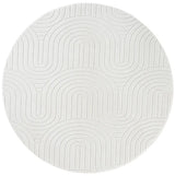 Safavieh Versailles 6'-0" x 6'-0" Rug in Ivory