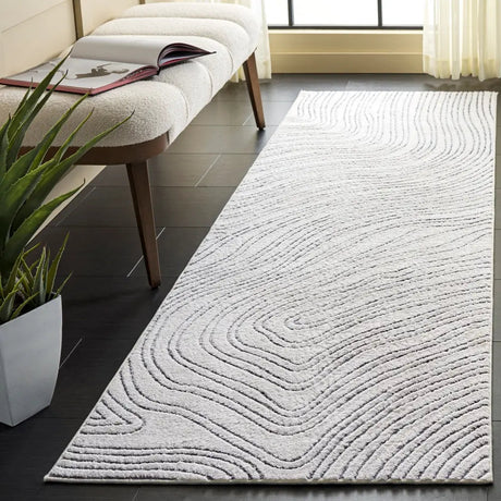 Safavieh Versailles 2'-6" x 8'-0" Rug in Ivory / Grey