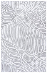 Safavieh Versailles 4'-0" x 6'-0" Rug in Ivory / Grey