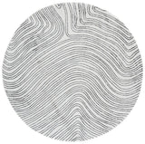Safavieh Versailles 6'-0" x 6'-0" Rug in Ivory / Black