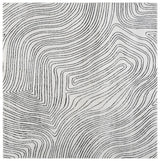 Safavieh Versailles 6'-0" x 6'-0" Rug in Ivory / Black