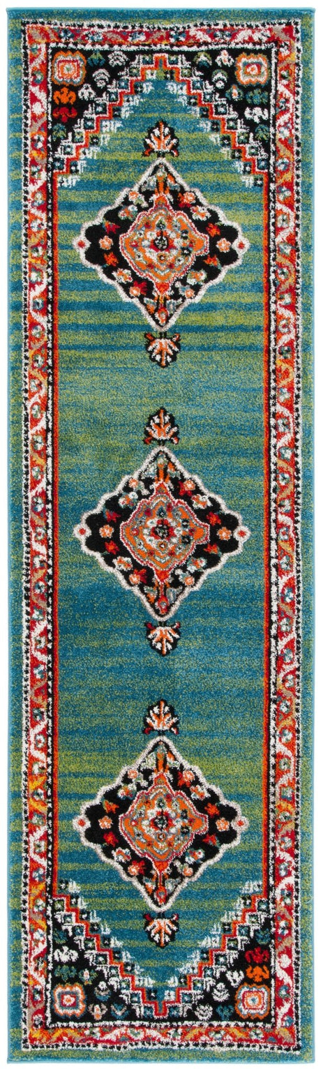 Safavieh Vintage Hamadan Vth224W Green/Black Rug.