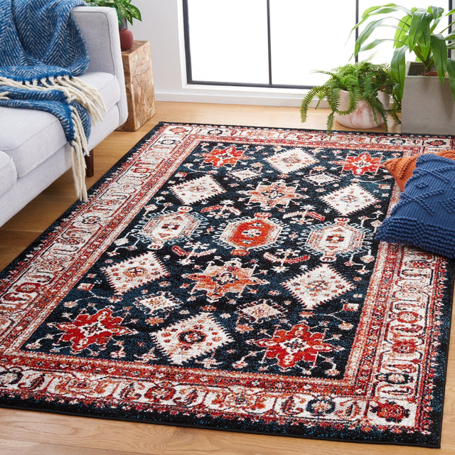Safavieh Vintage Hamadan Vth227A Ivory/Blue Rug.