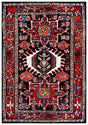 Safavieh Vintage Hamadan Vth229P Red/Black Rug.