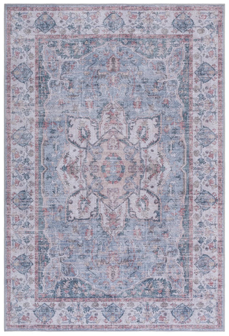 Safavieh Vintage Heriz 800 5'-3" x 7'-6" Rug in Blue / Beige