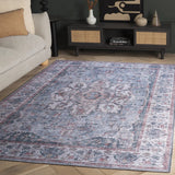 Safavieh Vintage Heriz 800 5'-3" x 7'-6" Rug in Blue / Beige