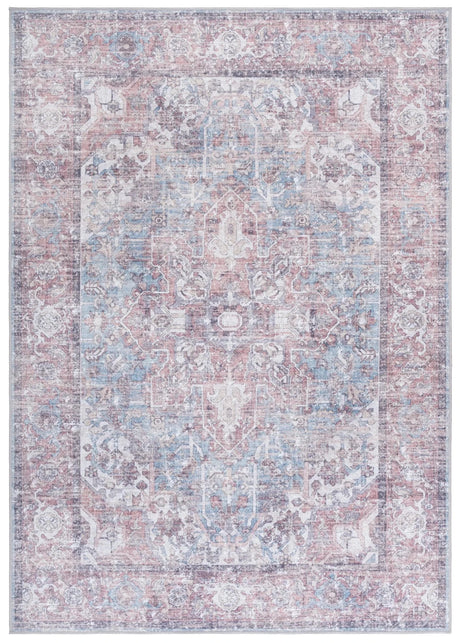 Safavieh Vintage Heriz 800 5'-3" x 7'-6" Rug in Red / Blue