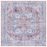 Safavieh Vintage Heriz 800 6'-7" x 6'-7" Rug in Blue / Red