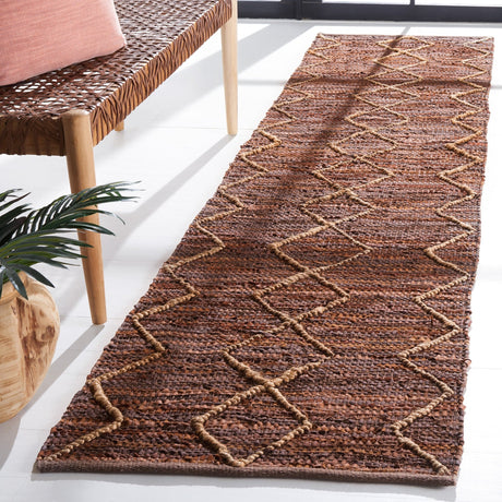 Safavieh Vintage Leather Vtl801T Brown/Natural Rug.