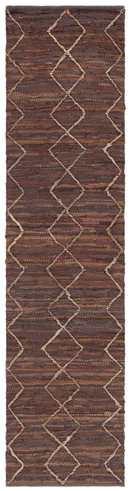 Safavieh Vintage Leather Vtl801T Brown/Natural Rug.