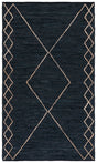Safavieh Vintage Leather Vtl802Z Black/Natural Rug.